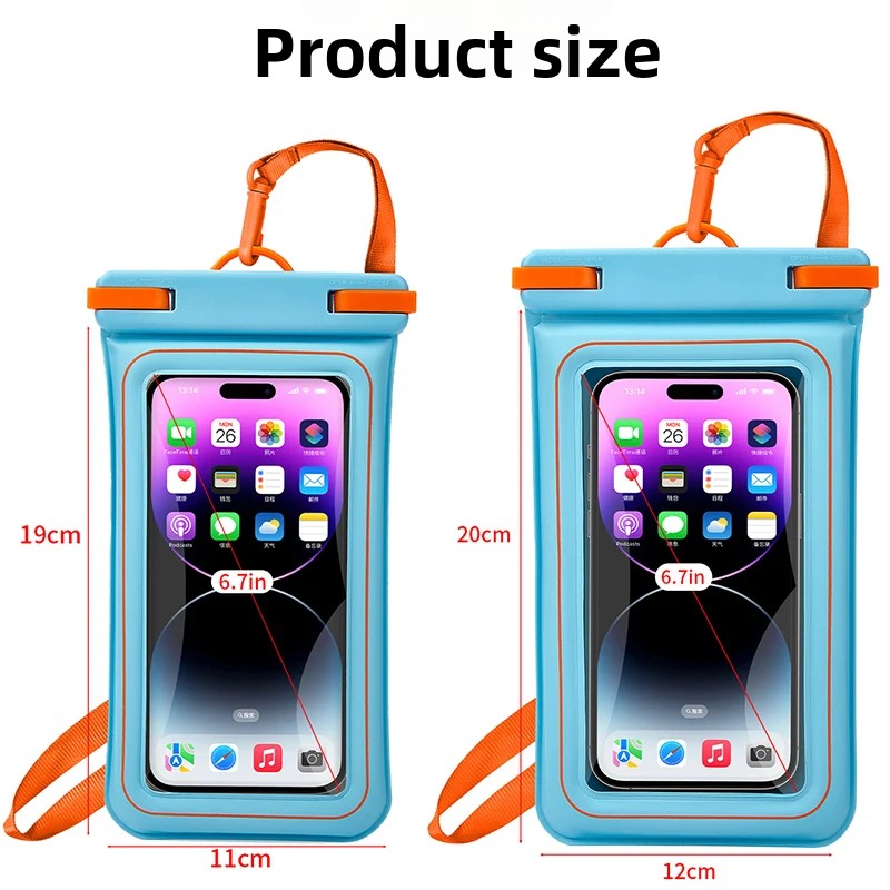 IPX8 Waterproof Phone Pouch fo - огляд і ціна Phone Accessories Pouch