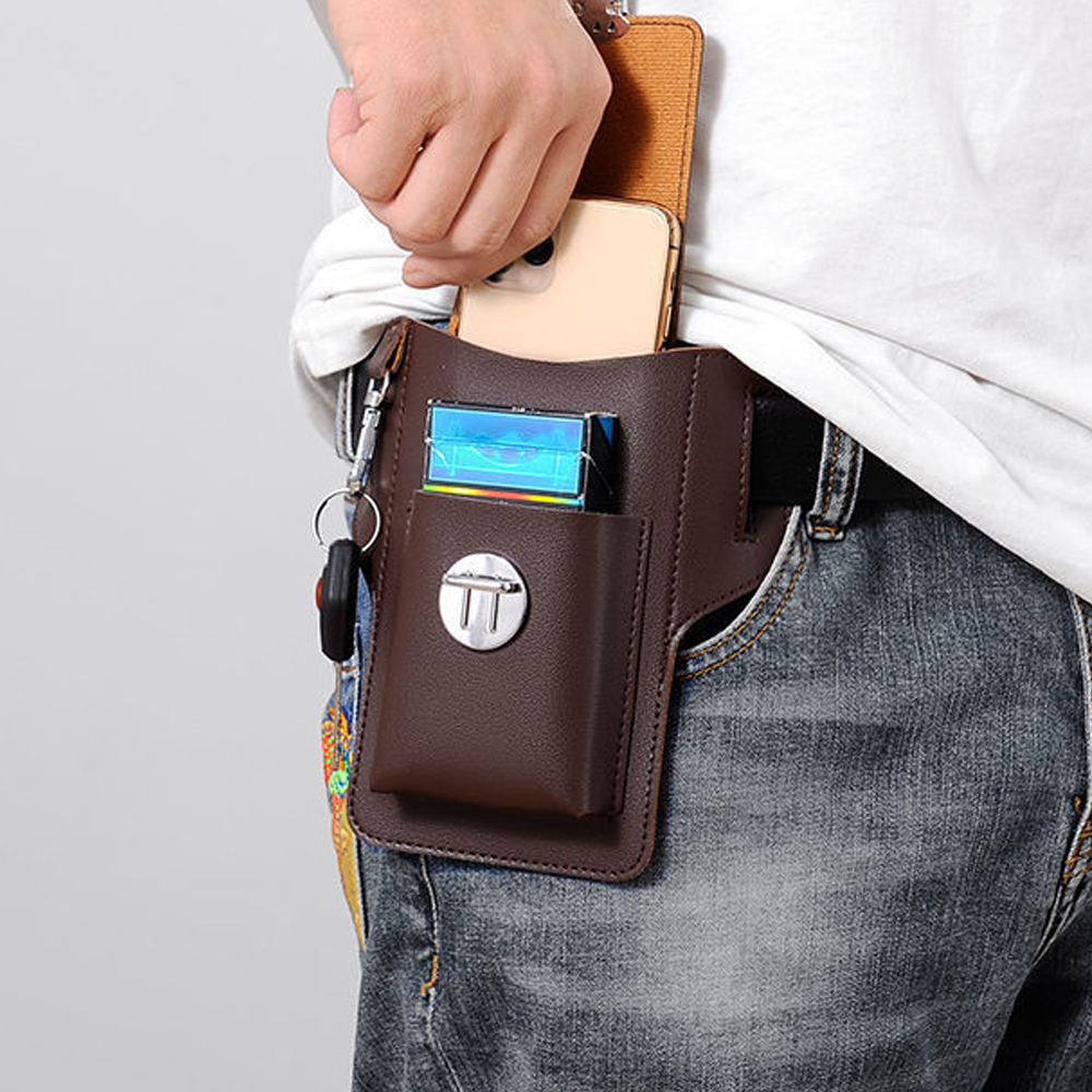 New Men Waist Bag Mobile Phone - огляд і ціна Phone Accessories For Men