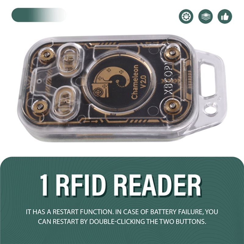 【ELEVATE LIFE】Chameleon V2.0 R - огляд і ціна Nfc Card Reader
