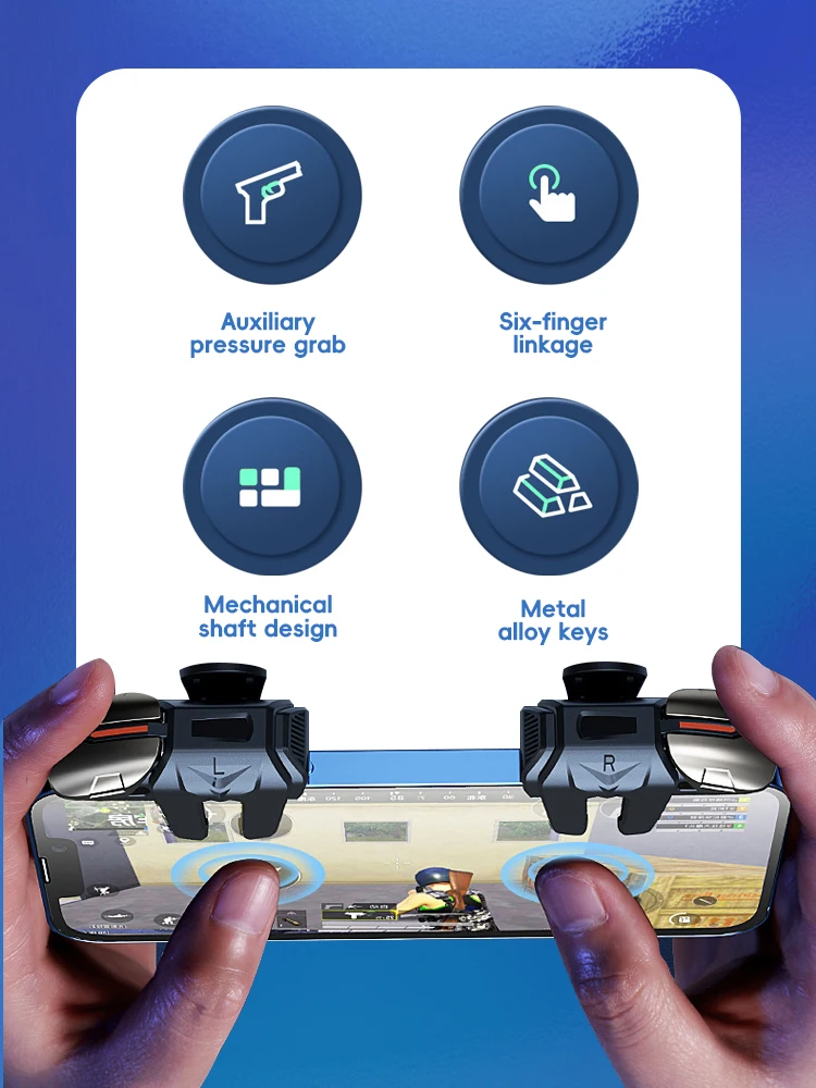 DATA FROG Six Fingers G21 Mobi - огляд і ціна Gaming Trigger Phone