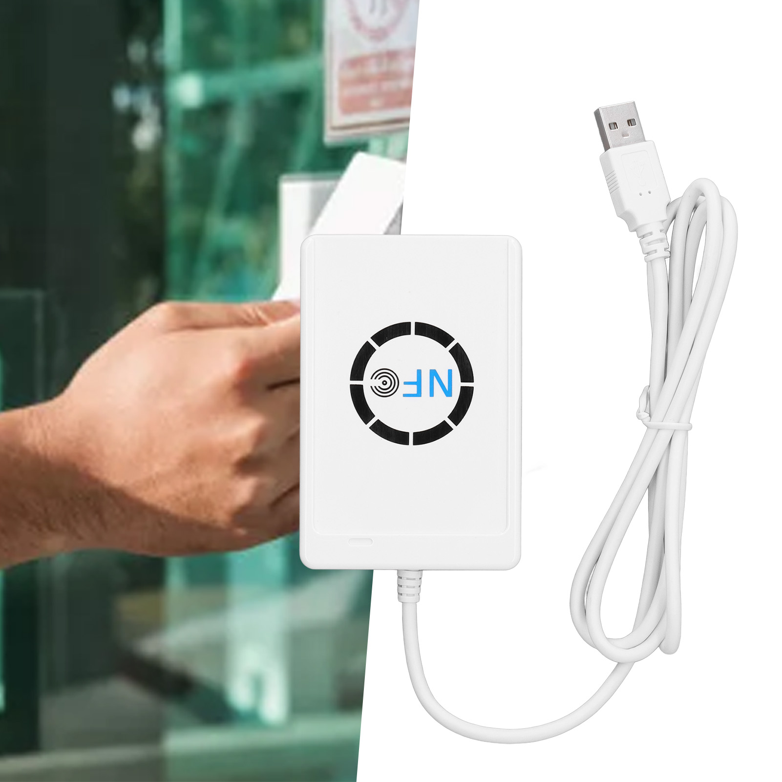 USB NFC Smart IC Card Reader W - огляд і ціна Nfc Card Reader