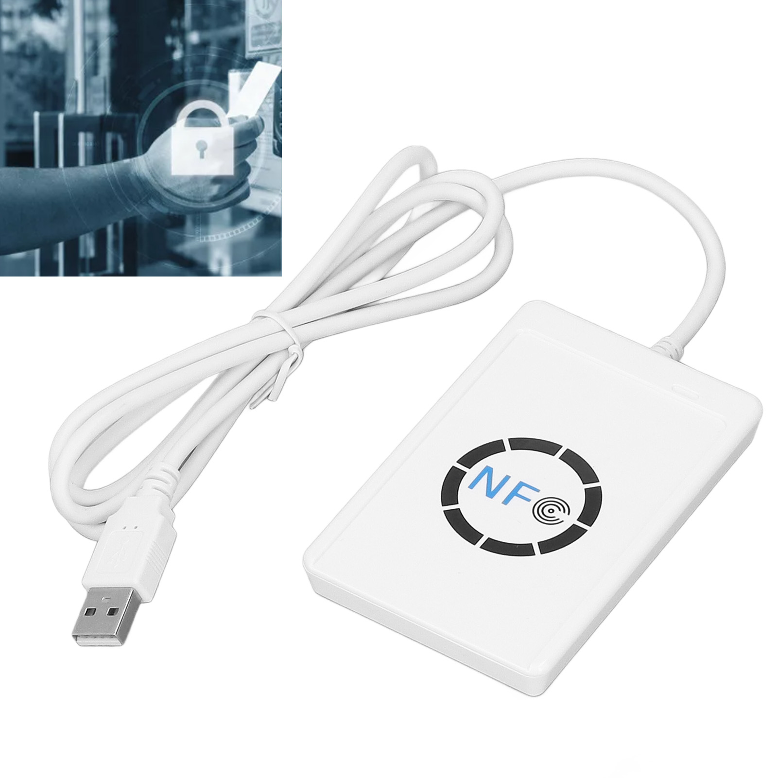 USB NFC Smart IC Card Reader W - огляд і ціна Nfc Card Reader