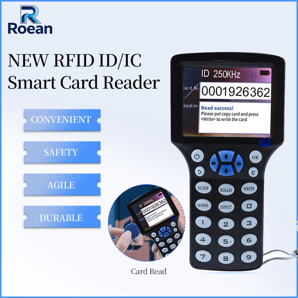 Handheld 10 Frequency RFID NFC - огляд і ціна Nfc Card Reader