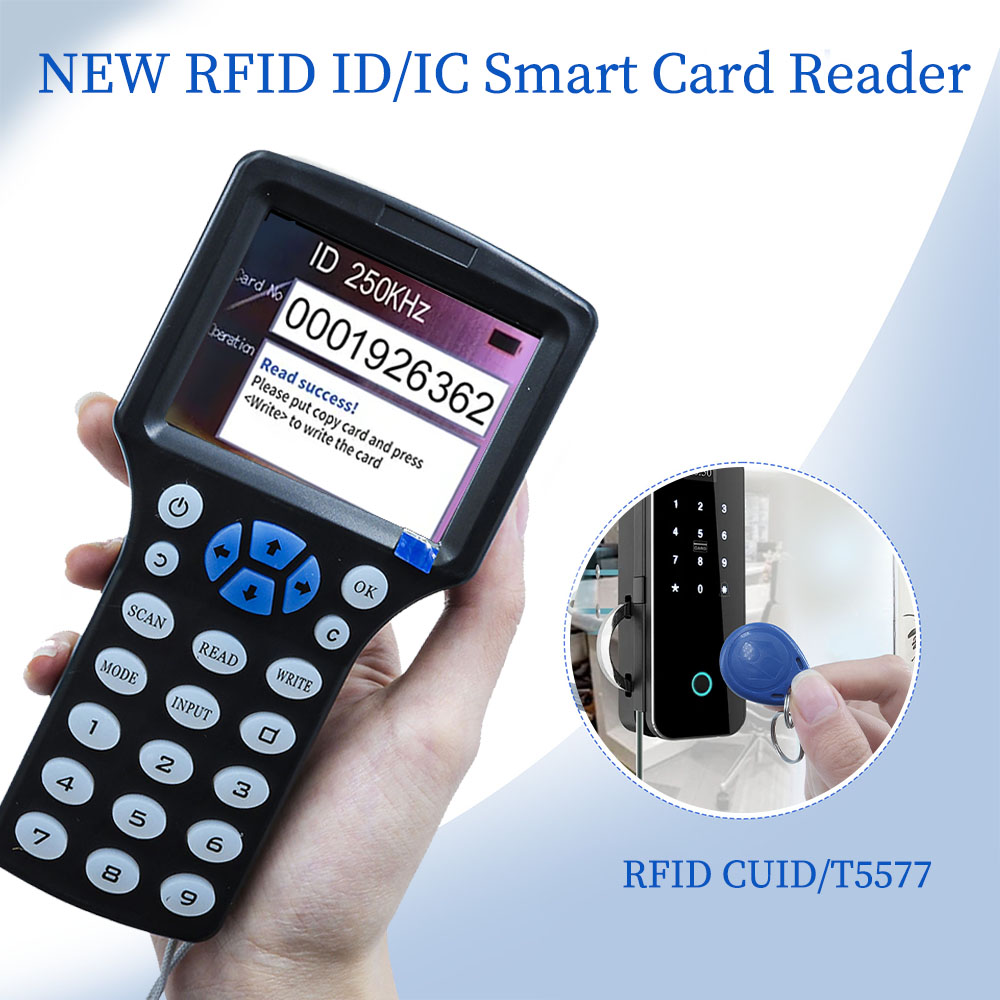 Handheld 10 Frequency RFID NFC - огляд і ціна Nfc Card Reader