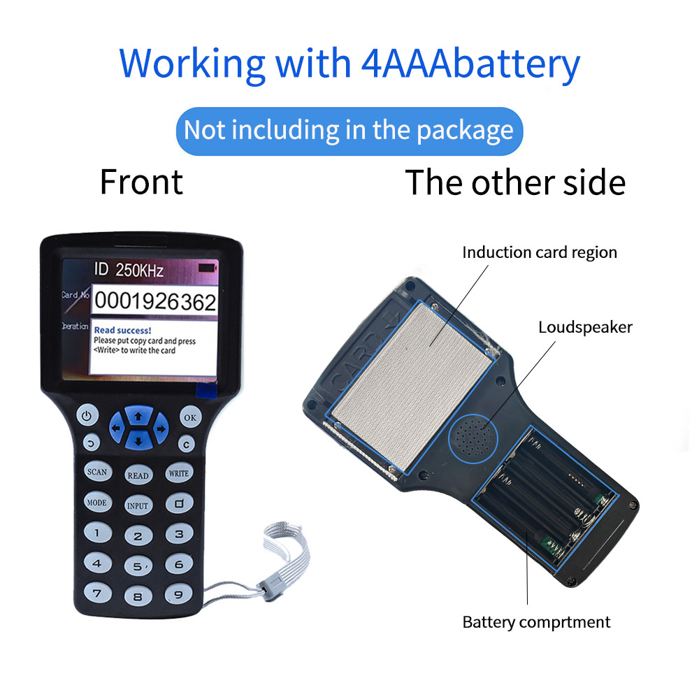 Handheld 10 Frequency RFID NFC - огляд і ціна Nfc Card Reader
