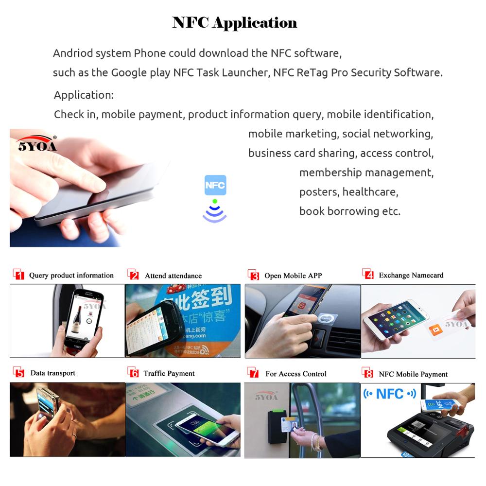 5YOA 25mm 13.56Mhz NFC Coin Ca - огляд і ціна Nfc Card Reader