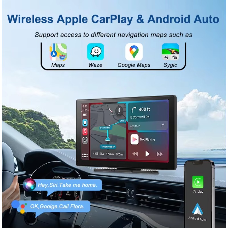 9 Inch Carplay Smart Screen Di - огляд і ціна Micro Sd Card