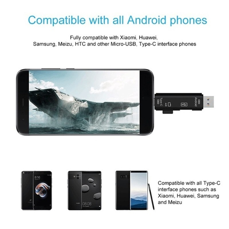5 in 1 Multifunction Usb 2.0 T - огляд і ціна Micro Sd Card