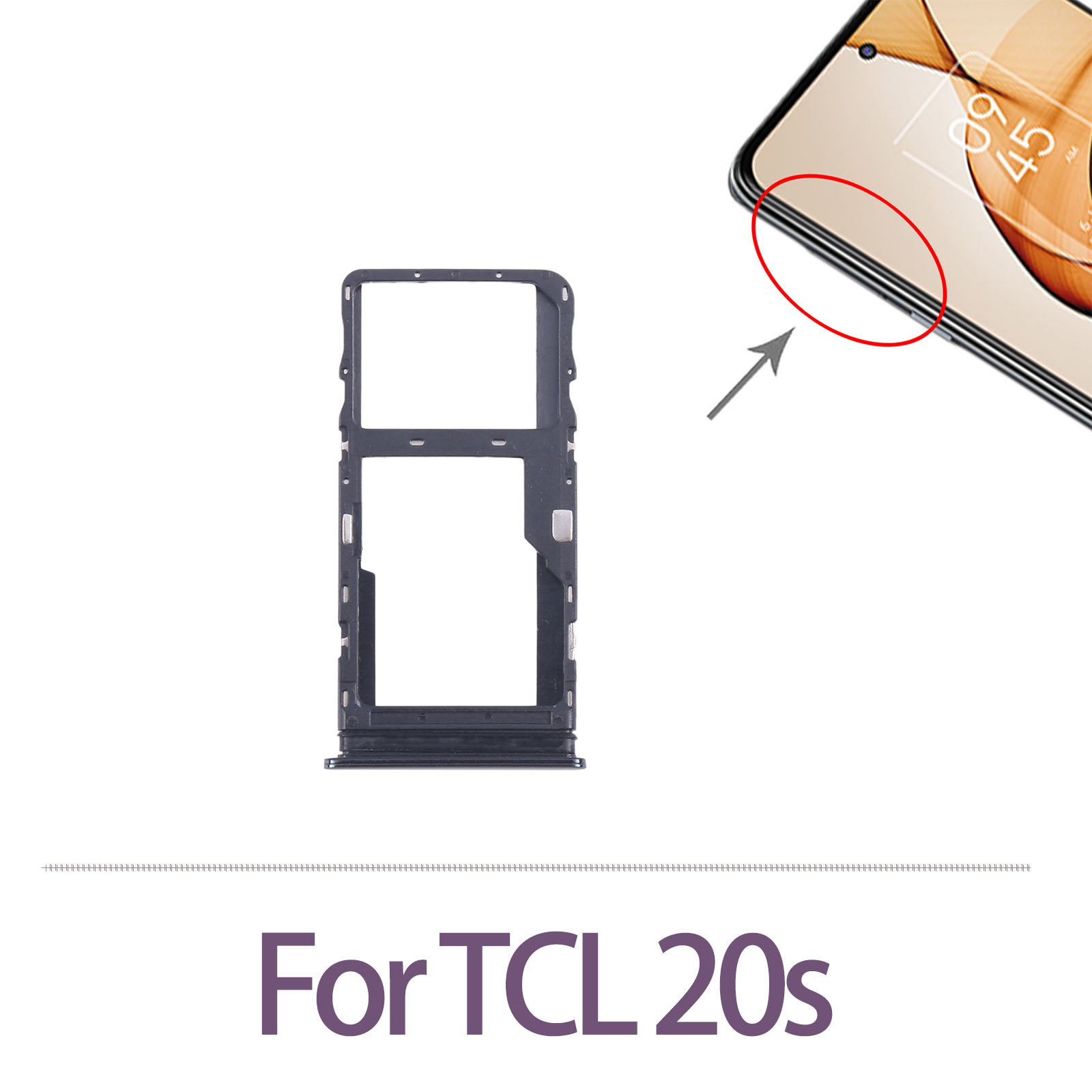 SIM Card Repair Part For TCL 2 - огляд і ціна Micro Sd Card