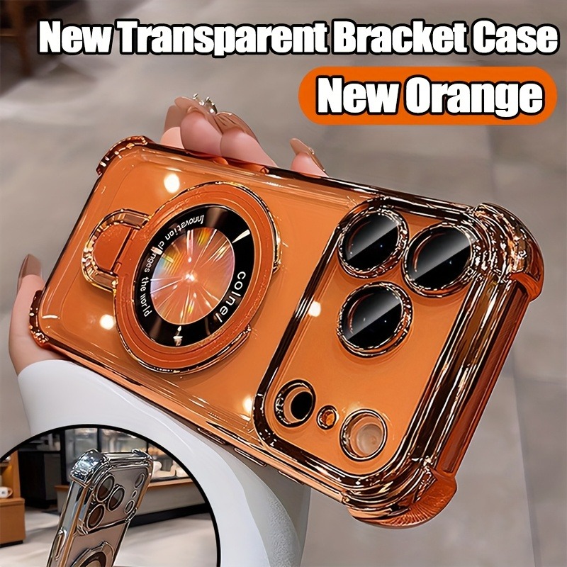 Luxury Plating Phone Case for  - огляд і ціна Phone Ring Holder