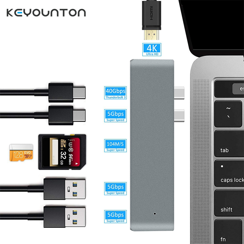 USB C Hub USB-C Duo 7-in-2 for - огляд і ціна Micro Sd Card