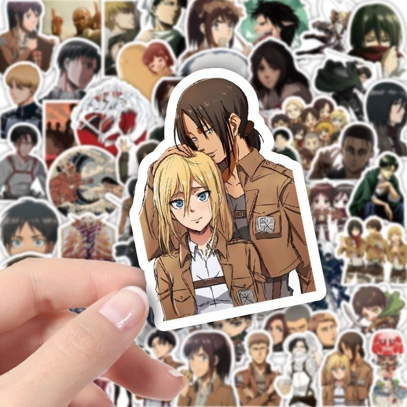 60Pcs Attack on Titan Anime St - огляд і ціна Waterproof Phone Bag