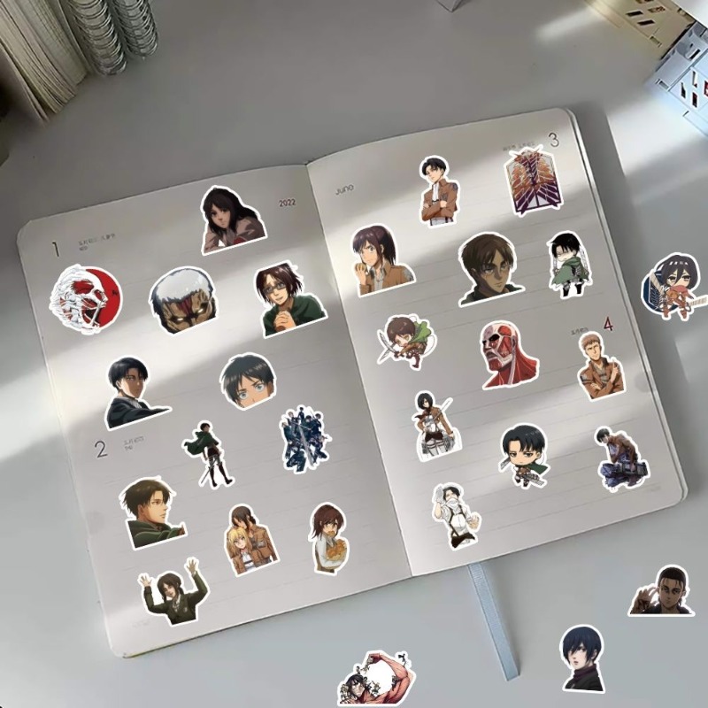 60Pcs Attack on Titan Anime St - огляд і ціна Waterproof Phone Bag