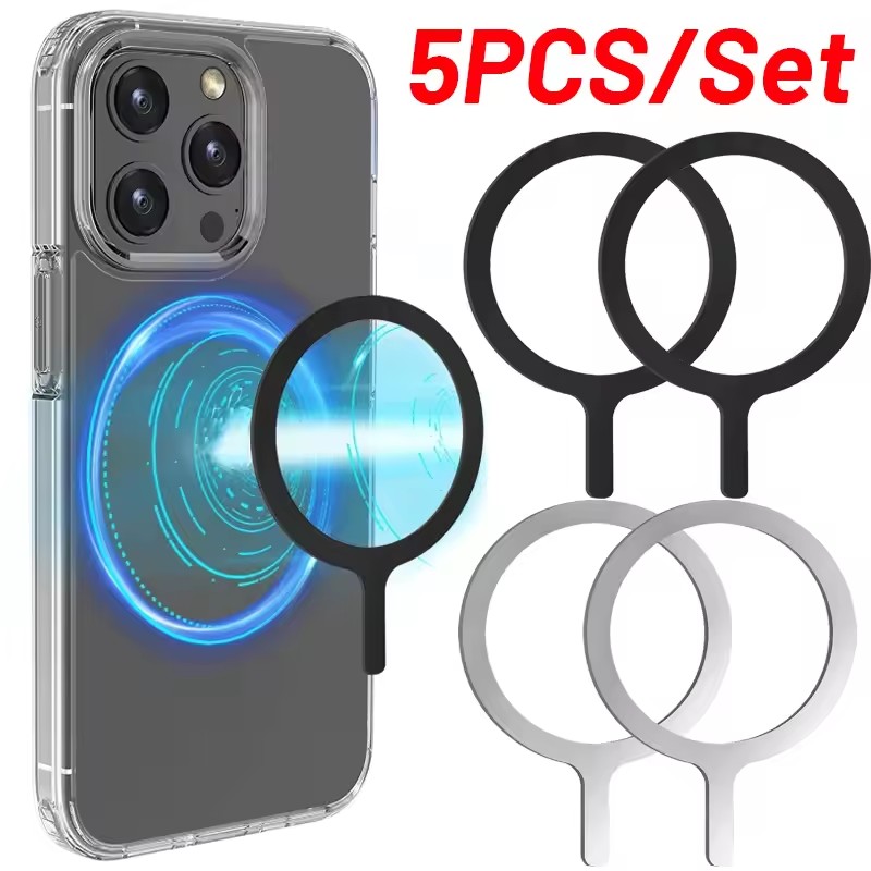 5-1pcs Sticker Ring For Magsaf - огляд і ціна Phone Ring Holder