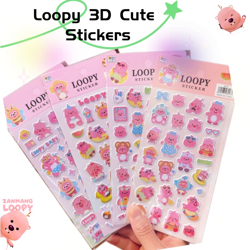 New Pororo Anime Cute Loopy 3D - огляд і ціна Phone Accessories Pouch