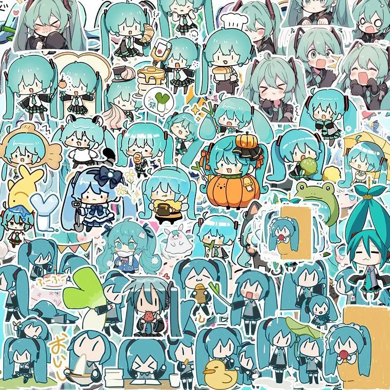 10-50-100PCS Kawaii HatsuneMik - огляд і ціна Phone Accessories Under 50