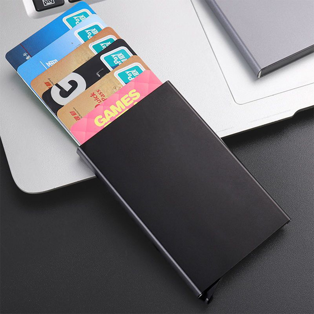 Aluminium Anti Rfid Card Holde - огляд і ціна Nfc Card Reader