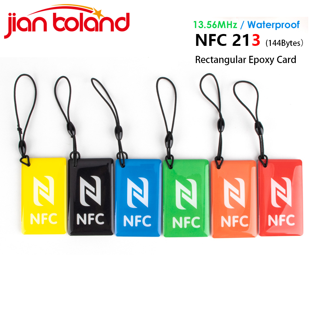 6pcs Rectangular 13.56MHz ISO1 - огляд і ціна Nfc Card Reader